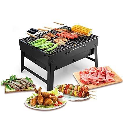 126 Folding Barbeque Charcoal Grill Oven (Black Carbon Steel) 4.1 ★★★★☆ (187 reviews)