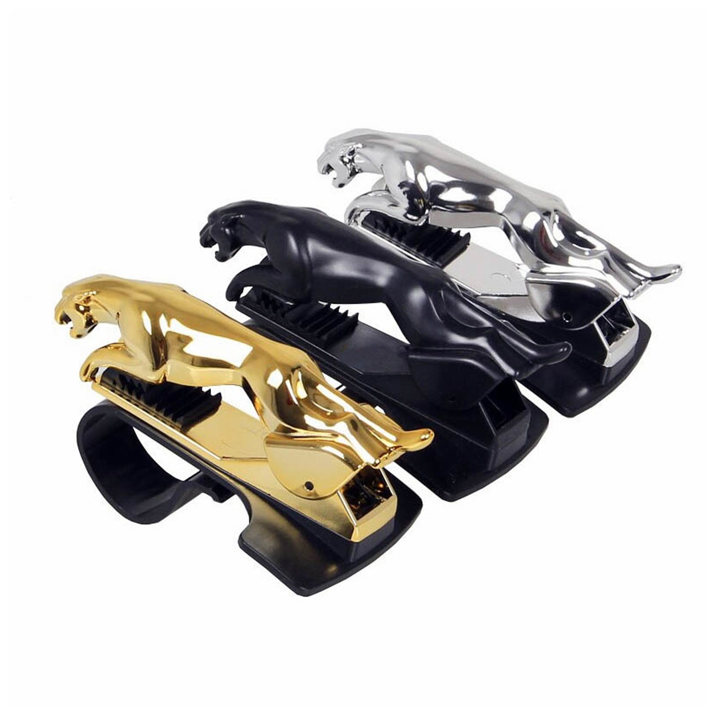 6469 Jaguar Leopard Shape Plastic Phone Clip Mobile Phone Holder For Car Use