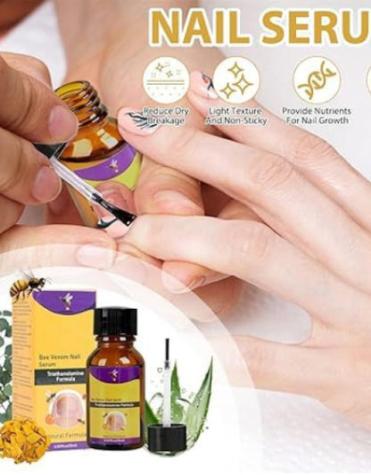 Fungi Free Bee Venom Nail Treatment Solution Serum (15ml) (Pack of 2)